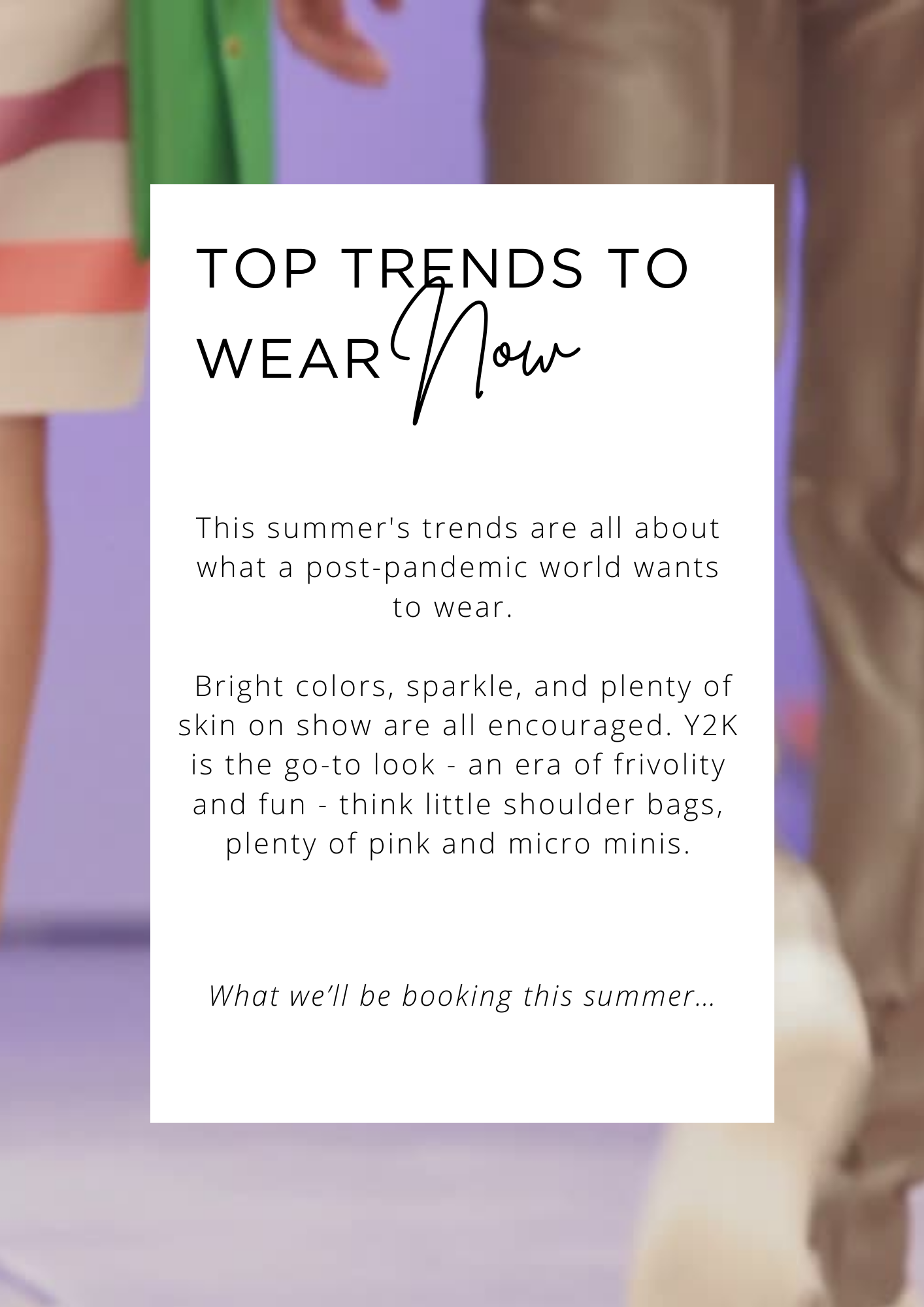 TOP STYLE TRENDS