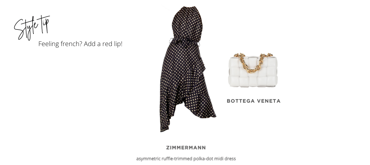 Zimmermann Dress with Bottega Veneta Bag