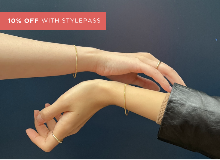 About aether is the first brand in Hong Kong that offers permanent bracelets in solid 14K gold, white gold or rose gold, ensuring they are waterproof and totally tarnish-free! They are custom fit to your wrist, and can be personalised with their charms.